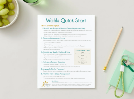 Wahls Quick Start Guide (Digital Download)